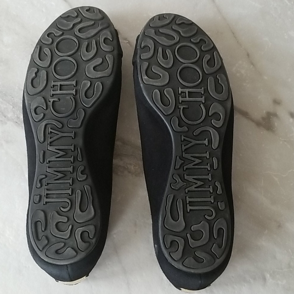 Jimmy Choo Morse Suede Flats Size 38.5 - Picture 6 of 8